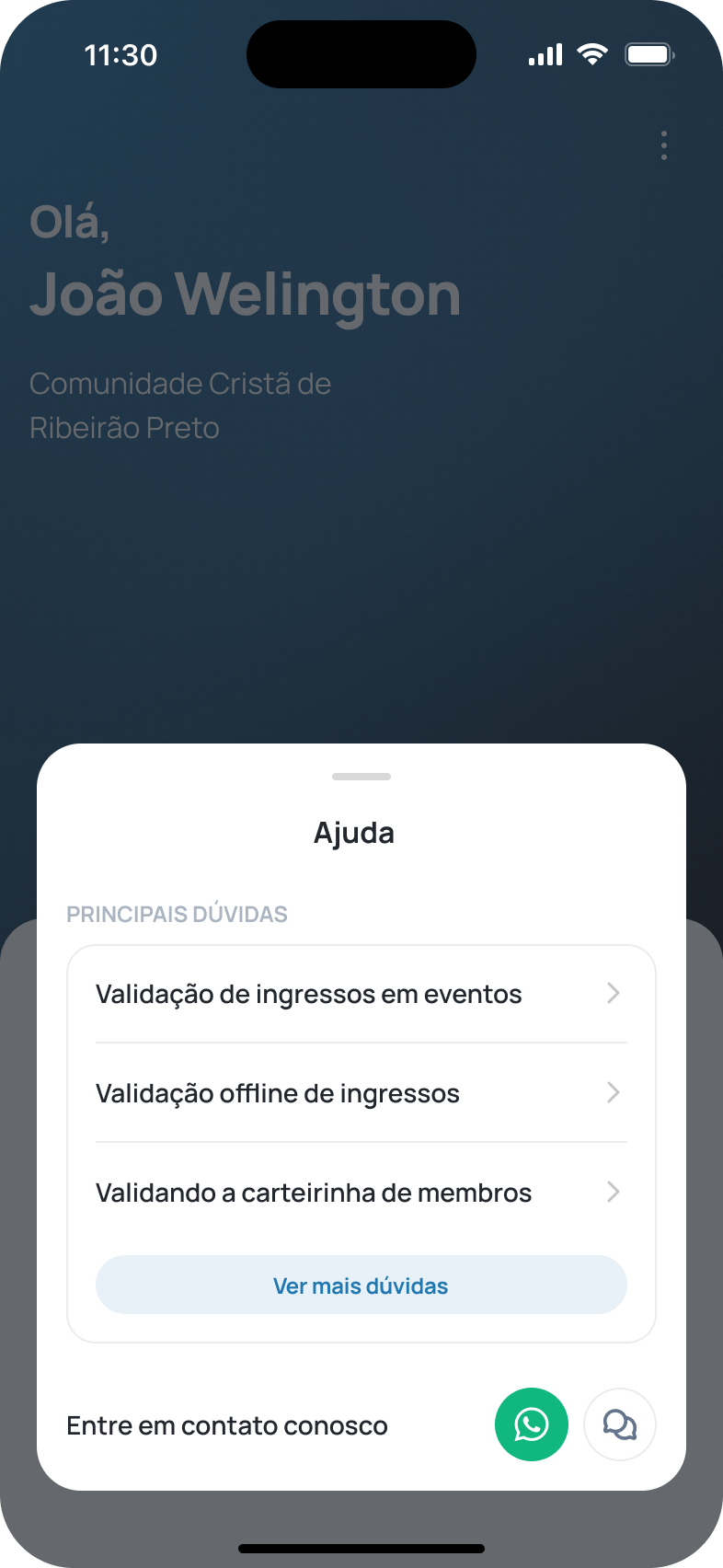 Ajuda sob demanda